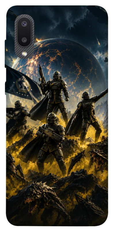 Чохол на Samsung Galaxy A02 HELLDIVERS фото 1 з 1