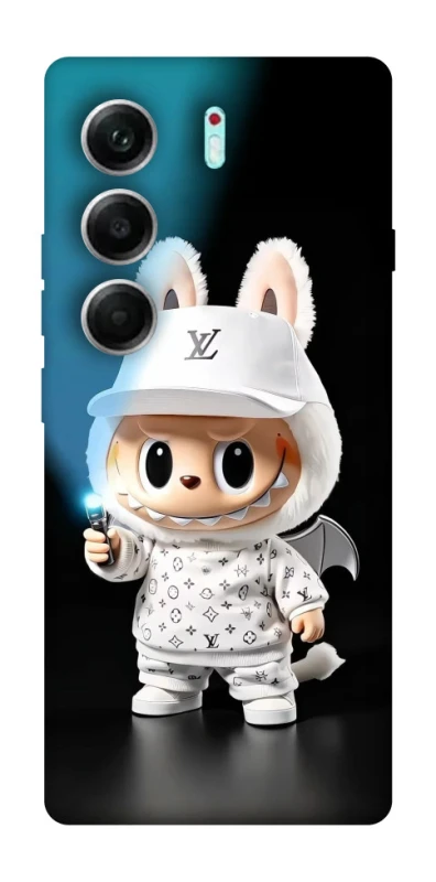 Чехол на Tecno Camon 40 Pro Labubu with flashlight ver.1 фото 1 из 1