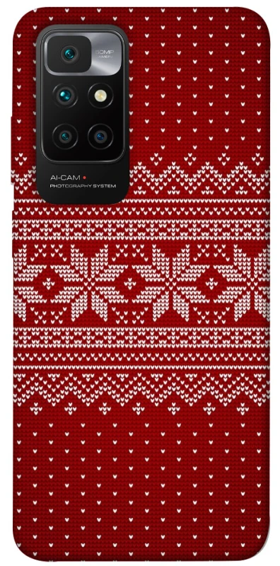 Чохол на Xiaomi Redmi 10 Christmas jumper ver.3 фото 1 з 1