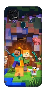 Чехол на ZTE Blade 20 Smart Minecraft game фото 1 из 1