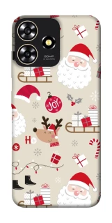 Чехол на ZTE Blade A73 4G Новогодний v1 фото 1 из 1