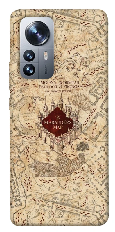 Чехол на Xiaomi 12 / 12X Harry Potter Marauder's Map фото 1 из 1