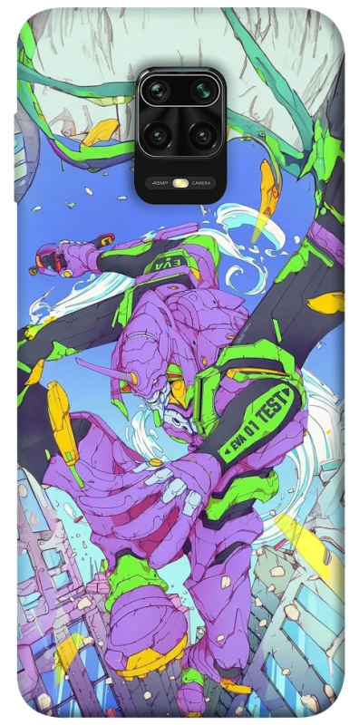 Чохол на Xiaomi Redmi Note 9s / Note 9 Pro / Note 9 Pro Max Євангеліон v2 фото 1 з 1