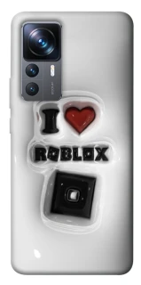 Чохол на Xiaomi 12T / 12T Pro I love Roblox фото 1 з 1