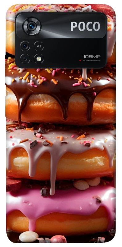 Чохол на Xiaomi Poco X4 Pro 5G Пончики фото 1 з 1