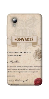 Чехол на ZTE Blade A3 (2019) The Hogwarts acceptance letter фото 1 из 1