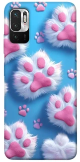 Чехол на Xiaomi Redmi Note 10 5G Cat paw фото 1 из 1
