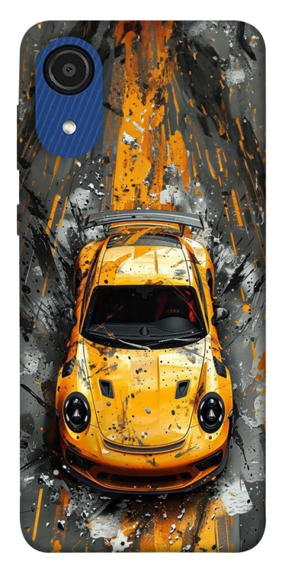 Чехол на Samsung Galaxy A03 Core Drawn Porsche фото 1 из 1