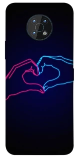 Чохол на Nokia G50 Neon love фото 1 з 1