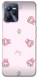 Чохол на Realme C35 Labubu Flower фото 1 з 1