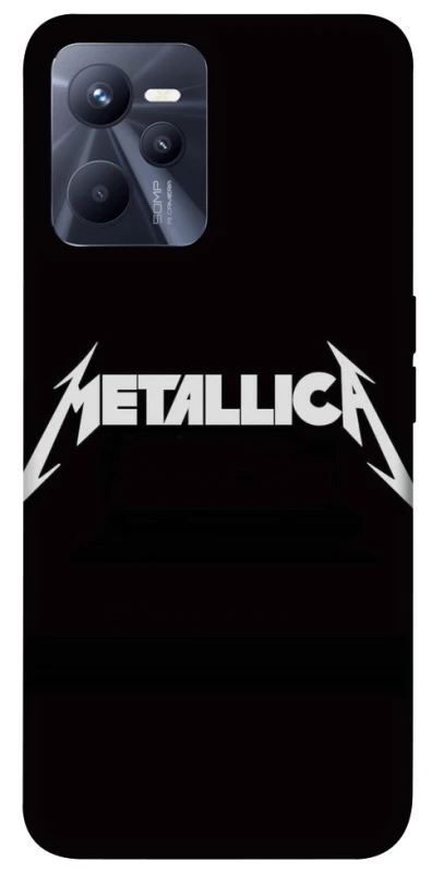Чехол на Realme C35 Metallica logo фото 1 Чехол на Realme C35 Metallica logo фото 1 из 1