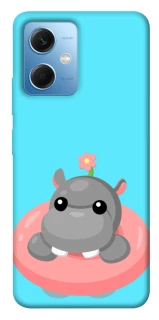 Чехол на Xiaomi Redmi Note 12 5G Adopt Me Hippo Floatie фото 1 из 1