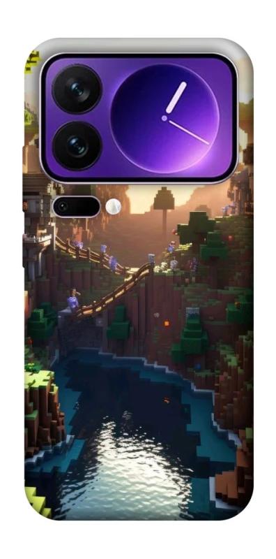 Чохол на Xiaomi 17 Pro Max Minecraft sunset фото 1 з 1