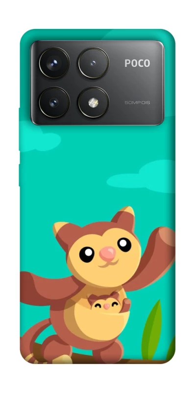 Чохол на Xiaomi Poco F6 Pro Adopt Me Sugar Glider Mom фото 1 з 1