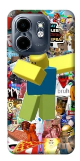 Чохол на Infinix Smart 9 4G / Hot 50i Roblox style фото 1 з 1