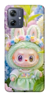 Чохол на Motorola Moto G54 Labubu & Flowers ver.2 фото 1 Чохол на Motorola Moto G54 Labubu & Flowers ver.2 фото 1 з 1