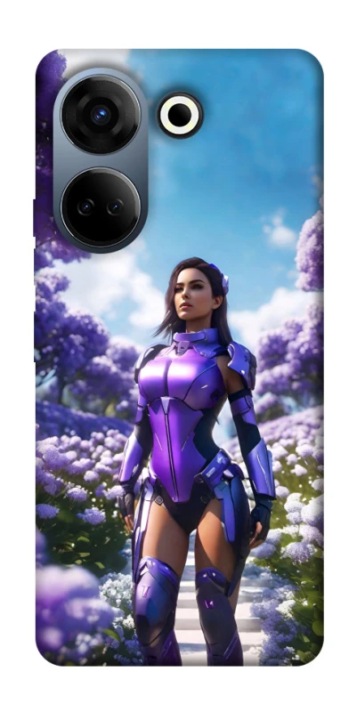 Чохол на TECNO Camon 20 Pro (CK7n) Cyber space girl ver.4 фото 1 з 1