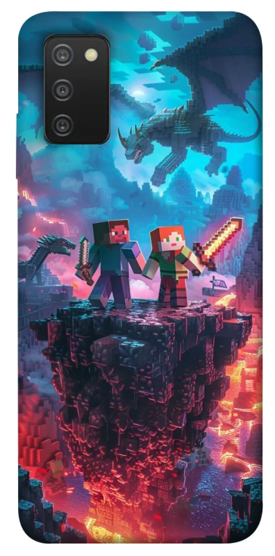 Чохол на Samsung Galaxy A03s Minecraft v3 фото 1 з 1