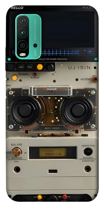 Чехол на Xiaomi Redmi Note 9 4G / Redmi 9 Power Audio panel фото 1 из 1