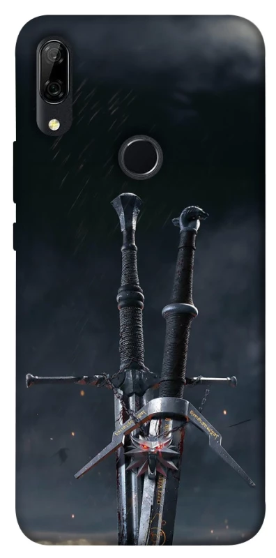Чохол на Huawei P Smart Z Мечі Ведьмака фото 1 з 1