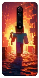 Чехол на Xiaomi Redmi K20 / K20 Pro / Mi9T / Mi9T Pro Minecraft adventure фото 1 из 1