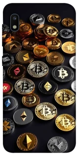 Чехол на Samsung Galaxy A10 (A105F) Many coins фото 1 из 1