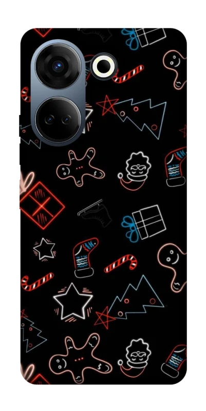 Чохол на TECNO Camon 20 Pro (CK7n) Christmas spirit ver.6 фото 1 з 1