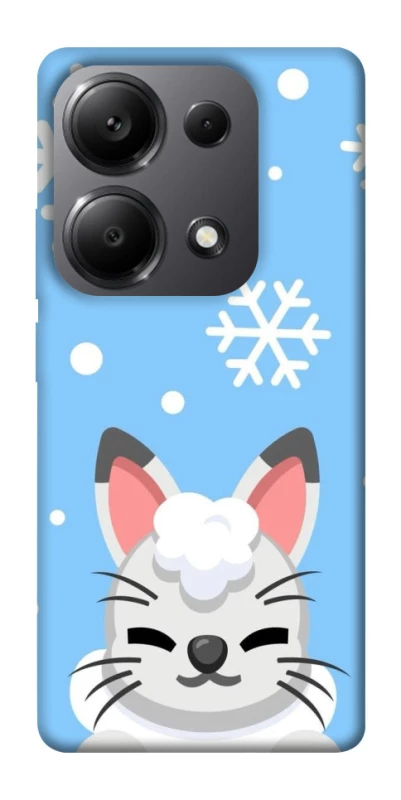 Чехол на Xiaomi Redmi Note 13 Pro 5G Adopt Me Snow Kitty Smile фото 1 из 1