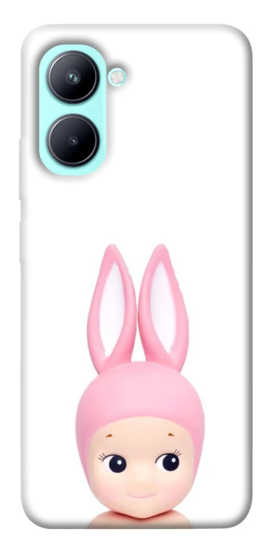 Чохол на Realme C33 Minimal Bunny Peek фото 1 з 1