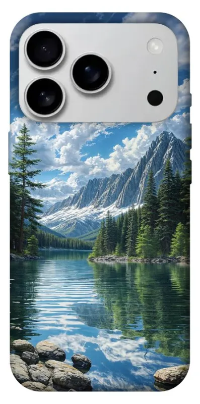 Чохол на Apple iPhone 18 Pro Max River in the mountains фото 1 з 1