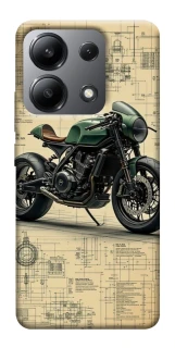 Чехол на Xiaomi Redmi Note 13 4G Bike model фото 1 из 1