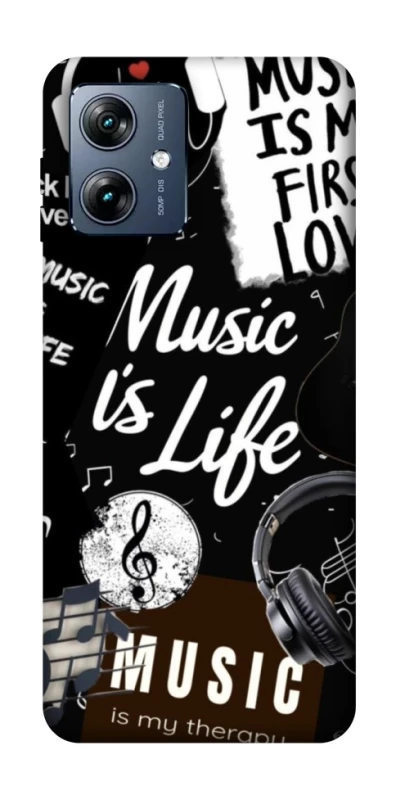 Чохол на Motorola Moto G54 Power Music is Life фото 1 з 1
