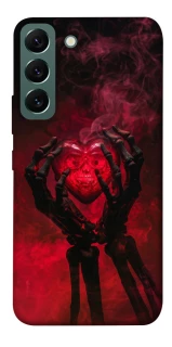 Чохол на Samsung Galaxy S22 Heart in the hands of a skeleton фото 1 з 1