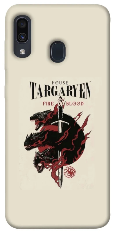 Чехол на Samsung Galaxy A20 / A30 House of the Dragon ver.4 фото 1 из 1