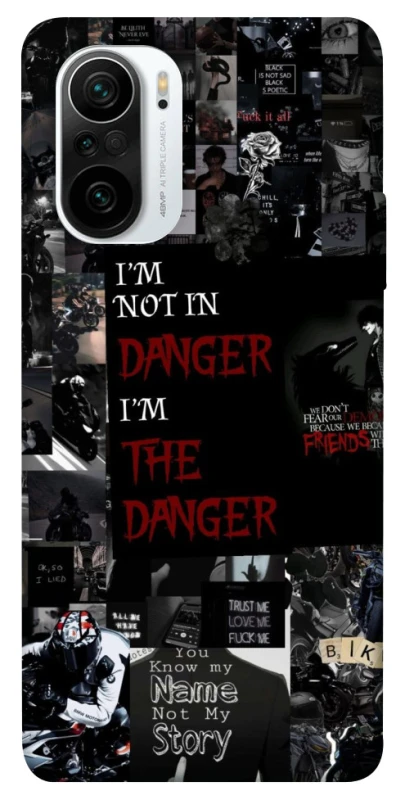 Чохол на Xiaomi Redmi K40 / K40 Pro / K40 Pro+ / Poco F3 Danger collage фото 1 з 1