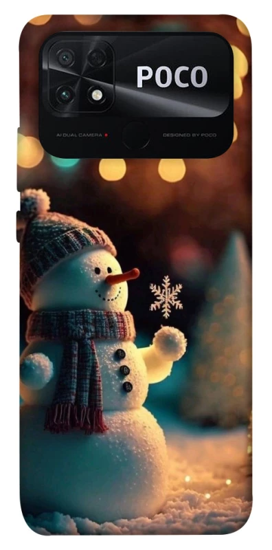Чохол на Xiaomi Poco C40 Новорічний v46 фото 1 з 1