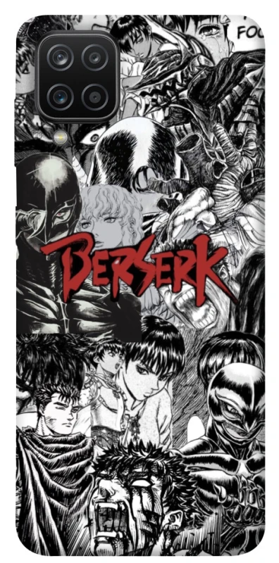 Чохол на Samsung Galaxy A12 Berserk Collage фото 1 з 1