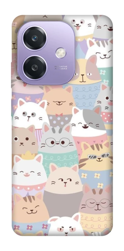 Чохол на Oppo A3 4G Funny Kittens ver.2 фото 1 з 1