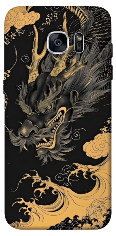 Чохол на Samsung G935F Galaxy S7 Edge gold dragon фото 1 з 1