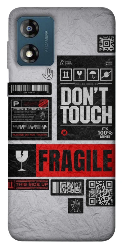 Чохол на Motorola Moto E13 Don't touch фото 1 з 1