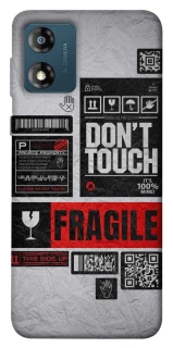 Чохол на Motorola Moto E13 Don't touch фото 1 з 1