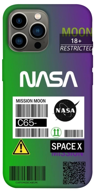 Чехол на Apple iPhone 12 Pro Max (6.7") NASA ver.2 фото 1 из 1