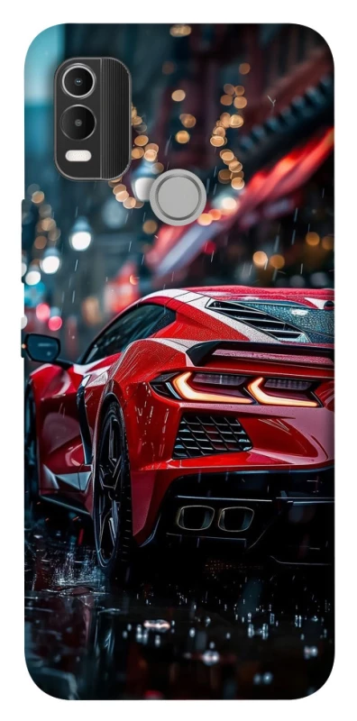 Чехол на Nokia C21 Plus Red sports car фото 1 из 1