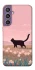 Чохол на Samsung Galaxy S23 FE cat on a field фото 1 з 1