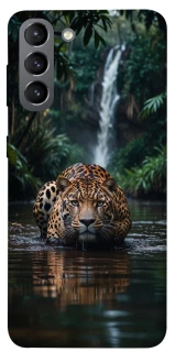 Чехол на Samsung Galaxy S21 Leopard in water фото 1 из 1