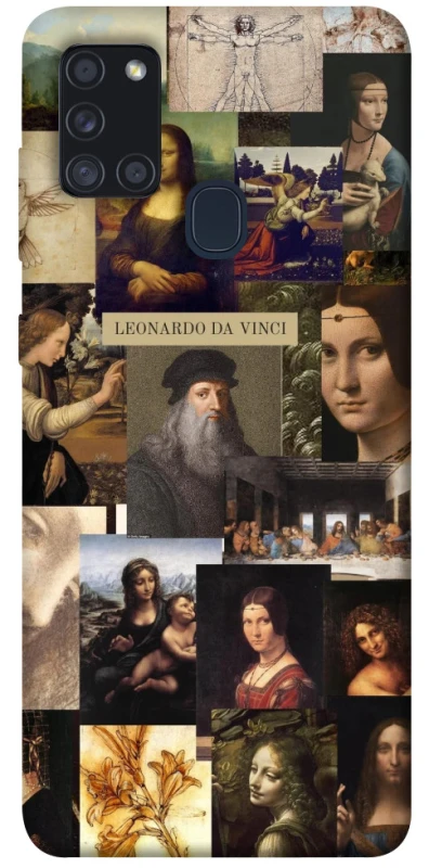 Чохол на Samsung Galaxy A21s Leonardo da Vinci фото 1 з 1