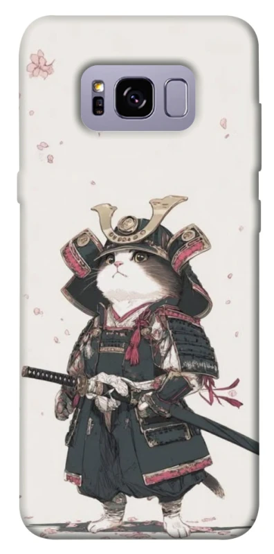 Чохол на Samsung G955 Galaxy S8 Plus Samurai Cat Warrior фото 1 з 1