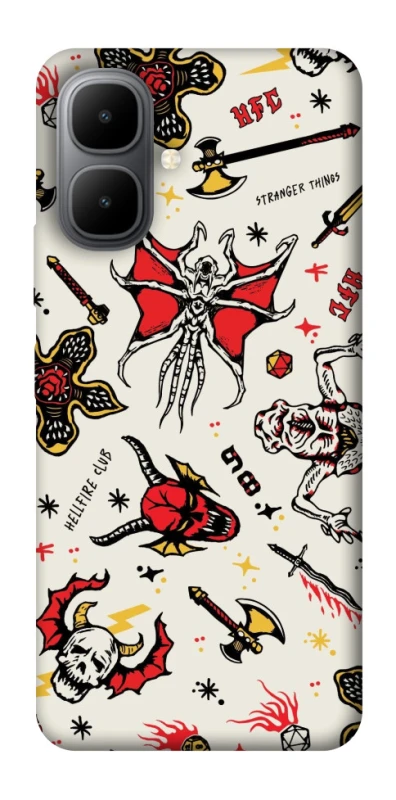 Чохол на Infinix Smart 10 Stranger Things ver.2 фото 1 з 1