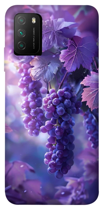 Чехол на Xiaomi Poco M3 Bunch of grapes фото 1 из 1
