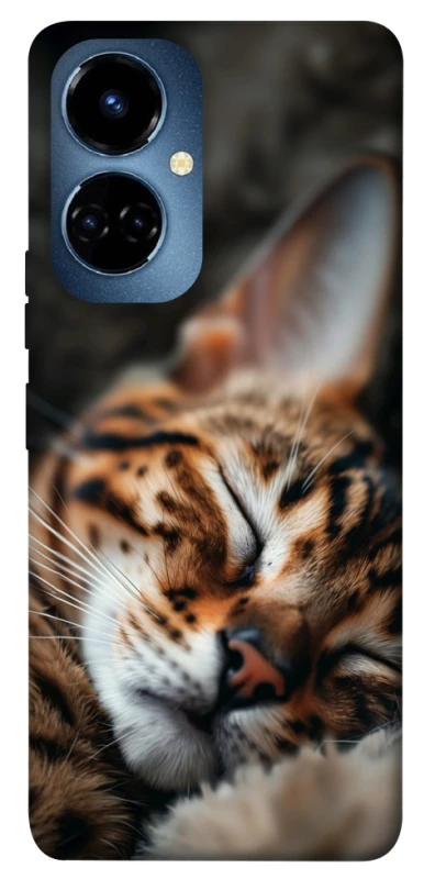 Чохол на TECNO Camon 19 Cat paws фото 1 з 1
